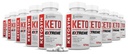 (10 opakowań) Ketosyn Keto ACV Extreme Pills 1675 MG Keto Support Blend Capsule Alternatywnie do Keto ACV Gummies skomponowane z Jabłkiem Cider Extra Virgin Olive Oil Powder Zielona herbata 600 Kapsułki