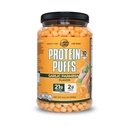 Twin Peaks Puffs Protein - (Czosnek parmezan), Keto Friendly, Low Carb Snack (300g, 21g Protein, 2g Net Carbs, Wysokie Białko, Zdrowe Chrupiące Snack)