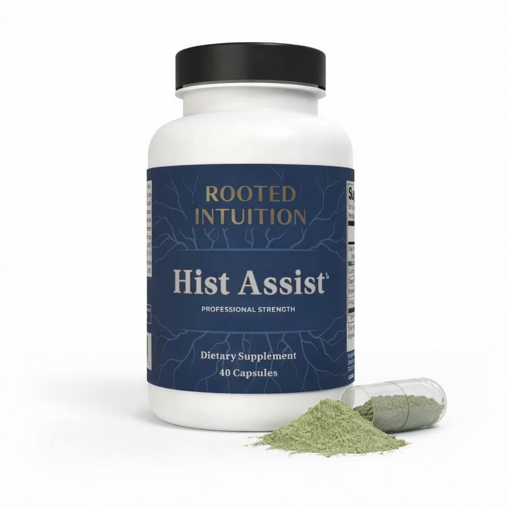 Assist Hist 124; Sezonowy Sinus & Immune Balance Formuła 124; Quercetin Bromelain NAC Nettle 124; Non-GMO Gluten Free 124; 40 Kapsułki