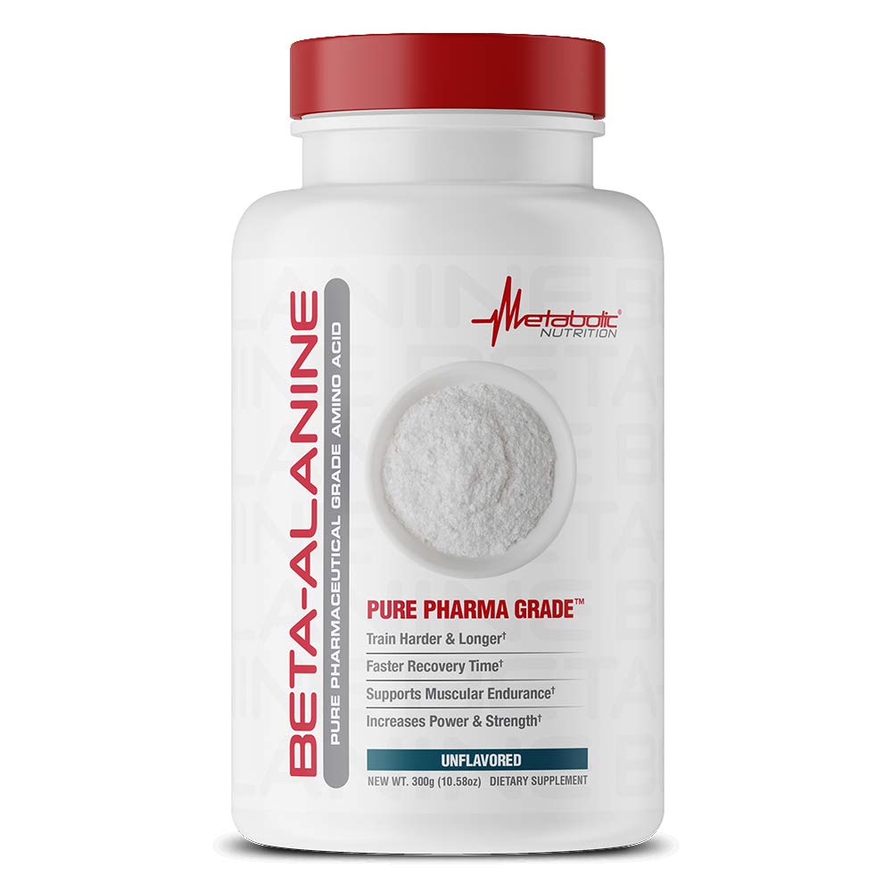 Metabolic Nutrition Beta Alanine, 300 Grams, Powder