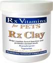 Rx Vitamin Rx Clay Proszek dla zwierząt domowych - Anti Gas & Anti Diarrhea dla psów i kotów - Pet Digestive Health & Stool Supplement - Cat & Dog Supplement for Elimination- 3.52 oz.
