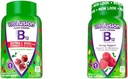 Witamina Witamina B12 Gummy Witaminy dla energii Metabolizm Wsparcie, Cherry i Malina zapachowy, Amerykański numer 1 Marka, 90 i 60 Hrabia