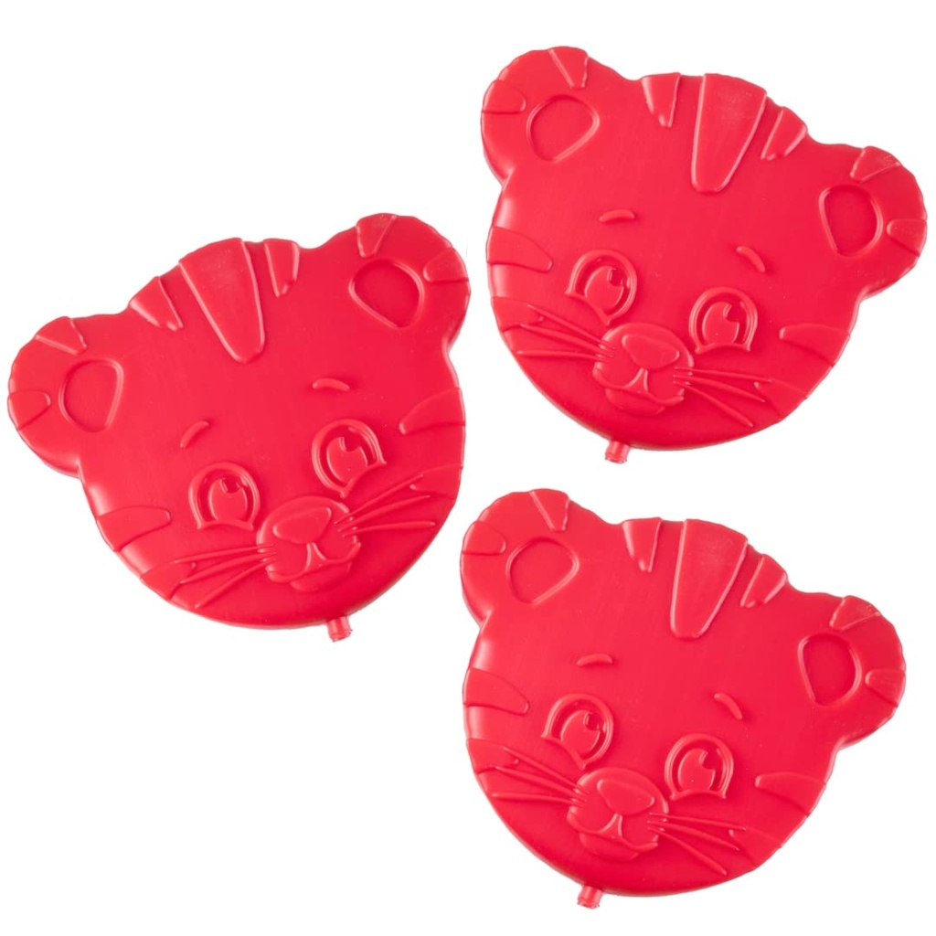 Daniel Tiger Kids Hard Ice Packs (3 PK) -Slim Lightweight Reavable Cooler Packag- Długotrwałe Chillers Keep Food Fresh for Hours - Trwały Leak- Dowód na powrót do szkoły - BPA Free, Bezpieczeństwo żywności