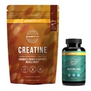 Primal Creatine Powder + Primal Multi Collagen Kapsułki Pack Pack 124; Support Strength, Recovery, Joint & Skin Health