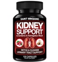 Nerki Support Cleanse Detox & Naprawa -120 Kapsułki - Żurawiny i Astragalus Pigułki korzenne dla kobiet i mężczyzn 124; Wysoka siła Wątroba Cleanse Detox Wsparcie Trakt moczowy & Bladder Zdrowie