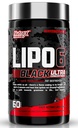 Nutrex Research Lipo- 6 Black Ultra Koncentrat Biżuteria 124; Termogeniczne Energizing Fat Burner Suplement, Zwiększenie utraty wagi, Energia & Intensywne Focus 124; Kapsułka, 60Count