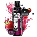 Nutrex Research L- Carnitine 3000 (31 Servings, Berry Blast) Research 124; Liquid Shots, Stymulant wolny 124; Wspomaga odzysk mięśni dla mężczyzn i kobiet