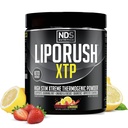 LIPORUSH NDS Nutrition XTP Termogeniczne spalanie tłuszczu z L- Karnityna - Energia, Focus, i Kontrola przystawek - Ekstremalne Termogeniczne spalanie tłuszczu w proszku utrata masy ciała - Lemoniada truskawkowa (45 Słupki)