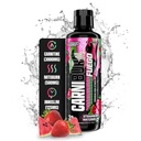 Nutrex Research Carniburn Liquid L Carnitine 3000mg - Termogeniczne spalanie tłuszczu cieczowego dla mężczyzn i kobiet z MitoBurn, InnoSlim, GBBGO - Stymulant Free Metabolation Booster - Truskawkowy Arbuz 31 SV