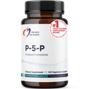 Designs for Health P- 5- P - 50mg Witamina B6 (P5P Pyridoxal- 5- Fosforan) Suplement - Non-GMO, Vegan B- 6 (120 kapsułki)