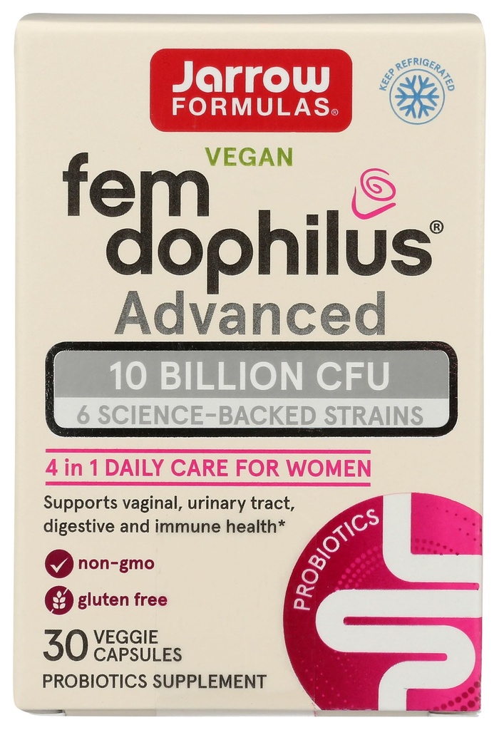 Jarrow Figuras, Fem Dophilus Advanced, 30 Count