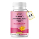 Kobiece Probiotyczne 75 Miliard CFU - Zdrowie waginalne i pH Wsparcie równowagi - Żurawiny, Prebiotyki i Mieszanka organiczna - Poparcie pokarmowe i immunologiczne - Non-GMO, Gluten Free - 90 Kapsułki (45 Słupki)
