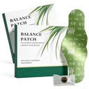 Balance Patch, Japanese Herbal Patch Stomach, Składniki oparte na plantacji, Promotes Abdominal Comfort Non-Irritating Design, Komfortowy Design Adhesive, Easy Topical Use (2 Boxes- 10 Patches)