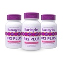 BariMelts Witamina B12 Plus, 270 Szybkie tabletki rozpuszczające (9- Miesiące dostaw), bezcukrowe witaminy dla kobiet, Zawiera B12, B6, Folate i Biotin, Natural Cherry Flavor