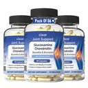 Glukozamina Chondroitin MSM z Turmeric & Boswellia 540 Kapsułki Supples 124; 8- in-1 Joint Supplement for Flexibility & Mobility Supplement for Men & Women - Supports Back, Knees, Hips & Joints