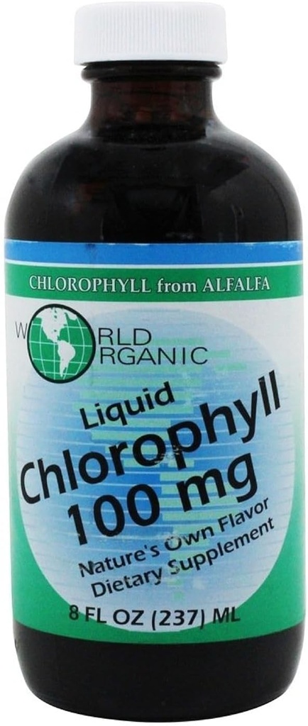 Światowy chlorofil organiczny 100 mg