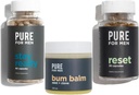 Pure for Men Stay Ready Fiber (120 Count), Bum Balm & Reset (30 Count)