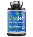 Magtein Magnezu L- Threonian do poprawy Cognition, Focus, Pamięć, Jakość snu i zdrowie mózgu z małych czapek - 120 Kapsułki warzyw