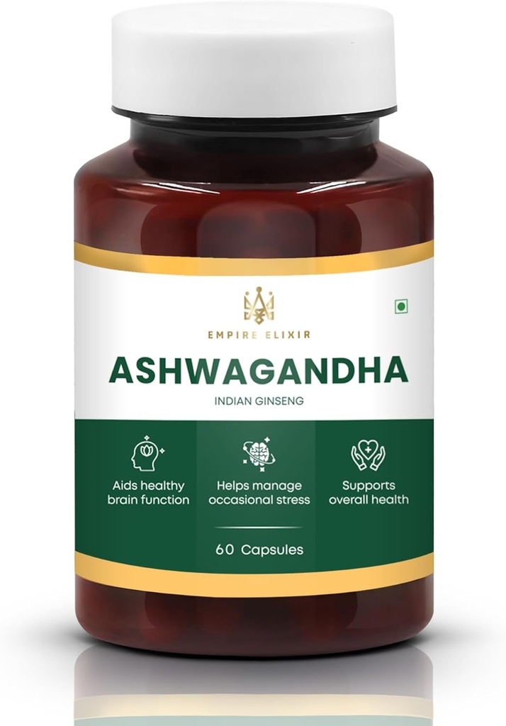 Ashwagandha Kapsułki 450mg kapsułki 124; 60 Hrabia kapsułki 124; Suplement ziołowy dla kobiet i mężczyzn 124; Nie-GMO kapsułki 124; Adaptogen kapsułki 124; Wsparcie energetyczne i wellness