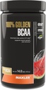 Maxler 100% Golden BCAA proszek - Intra & Post Workout Recovery Drink do przyspieszonego odzyskiwania mięśni i Lean Muscle Growth - 6 g Wegan BCAA Amino Acids - 60 Służenia - Arbuz
