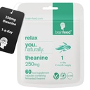 Pure L theanine Supplement (60) XI124; 250mg l teanine Capsules - 1 a Day XI124; Stress Relief Supplement & Calm Aid XI124; GABA Supplement Supplement Support XI124; Lab- Tested XI124; Vegan