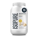 Izopura Zero Carb 100% Pure Whey Isolate Protein Powder, Laktoza Free, Gluten Free, With Vitamins, Banana Cream, 25 g Protein Per Serving, 3 Lbs, 44 Servings (Packaging May Vary)