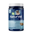NaturVet Senior Advanced Instainence Dog Supplement - Pomaga w obsłudze psa Bladder Control, Normalne oddawanie moczu - Zawiera Synergistic Mieszanka Botanic - 60 Ct. Miękkie Chews