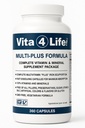 Vita4Life! ® Bariatryczne Multi- Plus Formuła 124; 483% Żelazo Wsparcie 124; 360 Fast- Absorbujące Kapsułki 124; Kompleks Witaminy B dla pacjentów Gastric Bypass & Sleeve 124; Made in USA