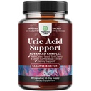 Ekstrakt Green Coffee Bean do oczyszczania kwasu moczowego & Detox - Zielona Fasola kawy z turmerowego, Tart Cherry & Selery Seed dla dorosłych - Codzienne Flush kwasu moczowego dla Joints Support & Nerki Cleanser - 60 Ct