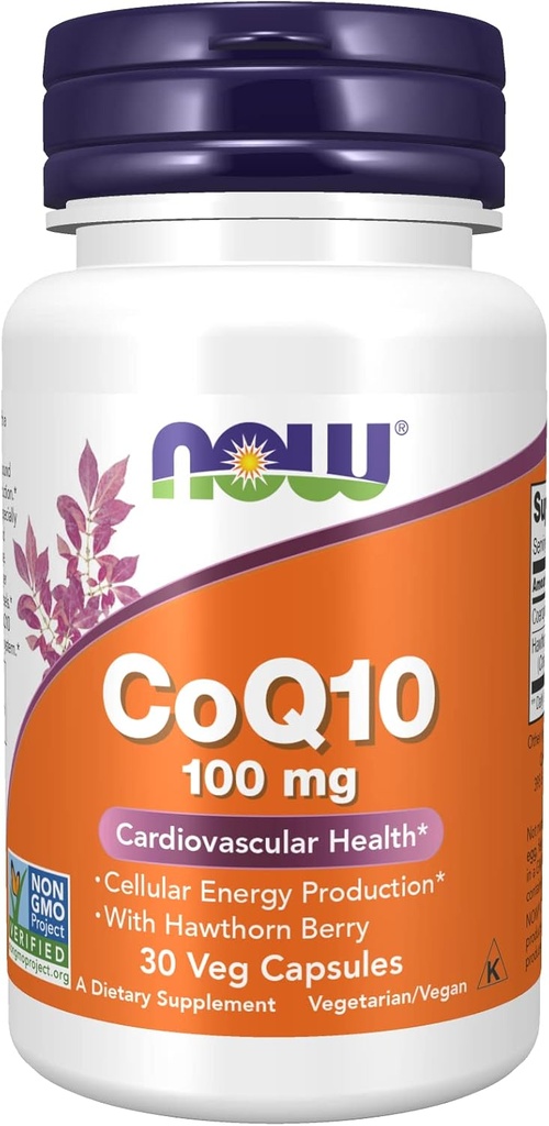 Teraz żywność CoQ10 100mg, 30 kapsli (Multi- Pack)