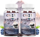 Shilajit Gummies for Men & Women, Shilajit Pure Himalayan Original Multi- Supplement, Shilajit Ashwagandha & High in Trace Minerals & Fulvic Acid for Energy, Strength & Immunity, 60 Serving