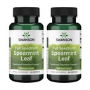 Swanson Spearmint Leaf (Mentha Spicata) -Full Spectrum Herbal Supplement Supplement supporting Digestive Health & Mild Stomach Issues - (60 kapsułek, 400mg każdy) (2 opakowania)