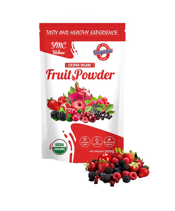 Organiczne Superfood Powder Smoothie & Juice Mix - Przeciwutleniacze Bogate składniki odżywcze. Digestive Health, Weight Management, Immune Boosting, Energy Booster, Vitality, Vegan, Non-GMO, Gluten Free, Vegan.