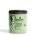 SMART Pressed Organic Greens Superfoods Proszek Błyskawiczny 124; Cold- Pressed Daily Organic Greens Proszek dla kobiet i mężczyzn 124; Wegan Zielony Proszek Superfood Organiczny Błyskawiczny 124; Zielony Superfood Proszek (30 Servings)
