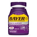 Bayer Extra Siła 500mg Aspiryna Plus Kofeina do intensywnej ulgi bólowej, 200 Kaplety powlekane