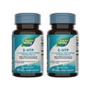 Nature 's Way 5- HTP, L- 5- Hydroxytryptofan, Pomaga zrobić serotoninę do promowania pozytywnego Outlook *, Witamina B6, Witamina C, Wyciąg Griffonia Fasola, 30 Tabletki (Opakowania może Vary) - 2 Opakowanie