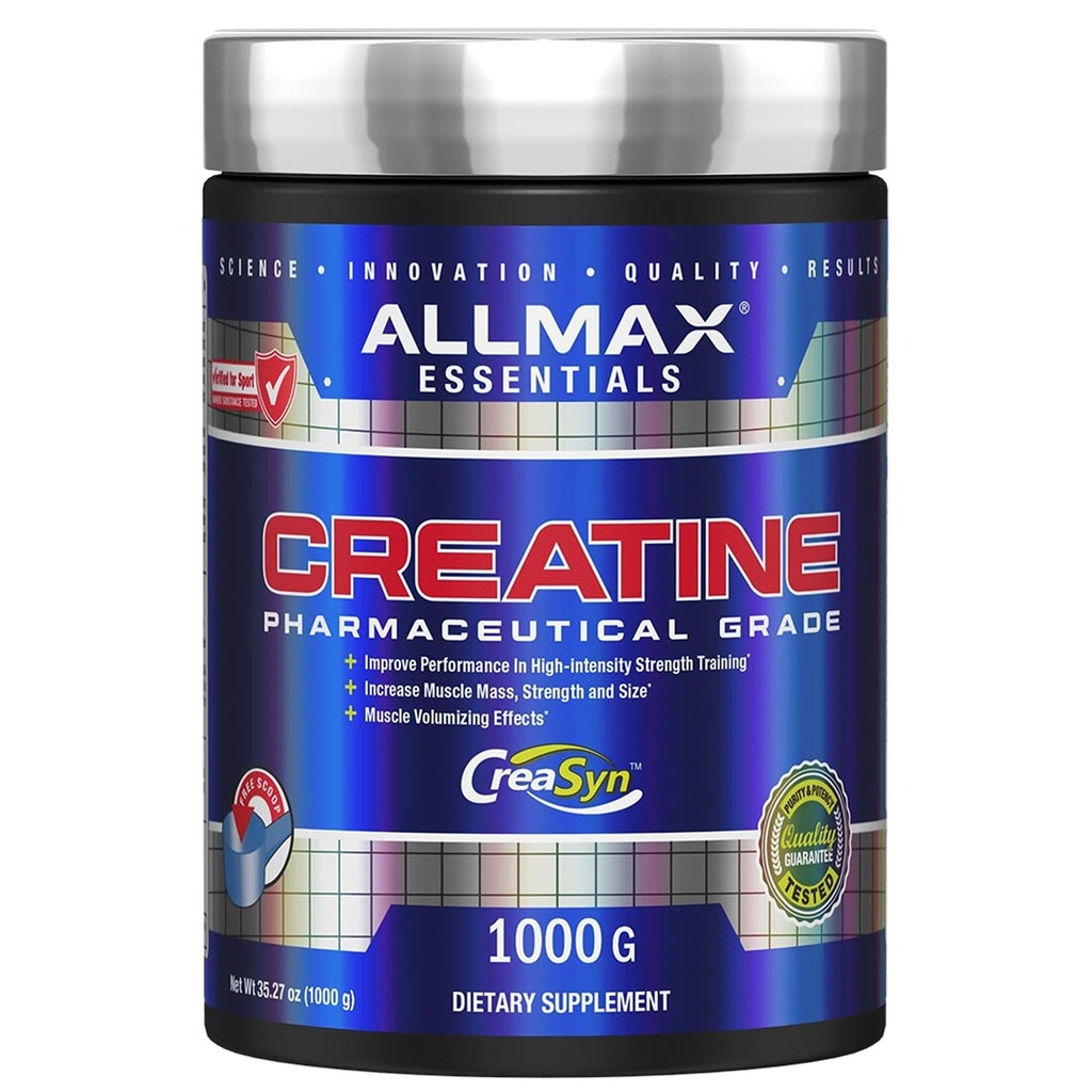 ALLMAX Nutrition Kreatyna jednowodny proszek, 1000g