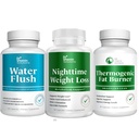DR ROZTWÓR VITAMIN Night Fat Burner, Termogeniczne Utrata masy ciała i Diuretyczne Pigułki wodne - Metabolizm i zatrzymanie wody Pigułki dla kobiet i mężczyzn 180 czapki