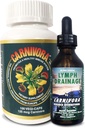 Carnivora The Ultimate Combo - Vegi Caps i Lymph Drainge do wsparcia systemu immunologicznego i wypłukać odpady (Bundle z 1 Butelka Vegi Caps i 1 Butelka Lymph Drainge)