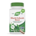 Natural 's Way Black Cohosh Root, Traditional Support for Women' s Health *, 540 mg per Serving, Non-GMO Project Verified, 100 kapsułki