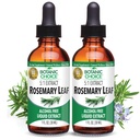 Botaniczny wybór - Rosemary Leaf Liquid Extract - Bezalkoholowy, Gluten Free - Szybkie działanie suplement Drops - Łatwy w użyciu Dropper - 1 Płynny unce 2 Pack