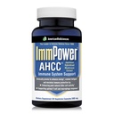 American BioSciences ImmPower AHCC Herbal Mushroom Supplement, 500mg na kapsułkę do wsparcia immunologicznego, Zachowuje Natural Killer Cell Activity, Opakowanie 1, 60 Kapsułki wegetariańskie