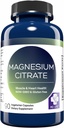 MD. Life Magnezu Citrate 250 mg - 90 Kapsułek - Wysoka absorpcja Magnezu Citrate Supplement - Kapsułki easy- to- Połknięcie dla mięśni, nerwów, serca, snu i kości