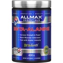 ALLMAX Nutrition Beta- Alanina w proszku, Wydajność Enhancer dla wytrzymałości i wytrzymałości, 400g (14.11 oz)