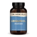 Dr Mercola Ubiquinol - Pomaga Energia, Zdrowie komórkowe i Zdrowie Serca - 100 mg Ubichinol - Wzorowa receptura absorpcyjna - Nie-GMO, Gluten- Free & Soy- Free - 90 Kapsułki (90 Servings)