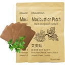 50 Patches Moxibustion Herbal Warming Patch – Mugwort Self-Heating Pads, Comfort for Back, Neck, Shoulder, Knee & Joints, Traditional Chinese Inspired (12*8cm)