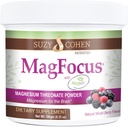 Suzy Cohen MagFocus Magnezu L- Threonian Proszek z Magtein (Mieszane Berry) Plus Glycinate magnezu dla Wellness, Focus, i Cognition - Gluten- Free, Non-GMO, Wegetarianin (60 Servings)
