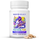 Mama 's Select poporodowe witaminy - zwiększa odzysk włosów, Dostawa mleka, & Wellness - Allergen- Free, Wegan, MTHFR Friendly, Methylled Folate & B Vitamin, Easy- to- Połknięcie, No Biotin - 30 Kapsułki
