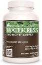 Żywienie Remedy Watercress 124; 1000 mg, 60 Kapsułek Wegańskich Ziołowych Suplement diety 124; Dwa miesiące dostaw