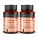 Podwójna siła Turmeric - Massive 1000mg x 360 Tablets - 200% więcej Turmeric i Natural Levels of the Pothent Curcumin per Tablet - z 5 mg Black Pepper Extract for 300% Zwiększona absorpcja
